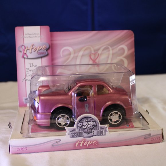 Chevron Car “HOPE” 2003 Special Edition Breast Cancer Awareness - Picture 1 of 3
